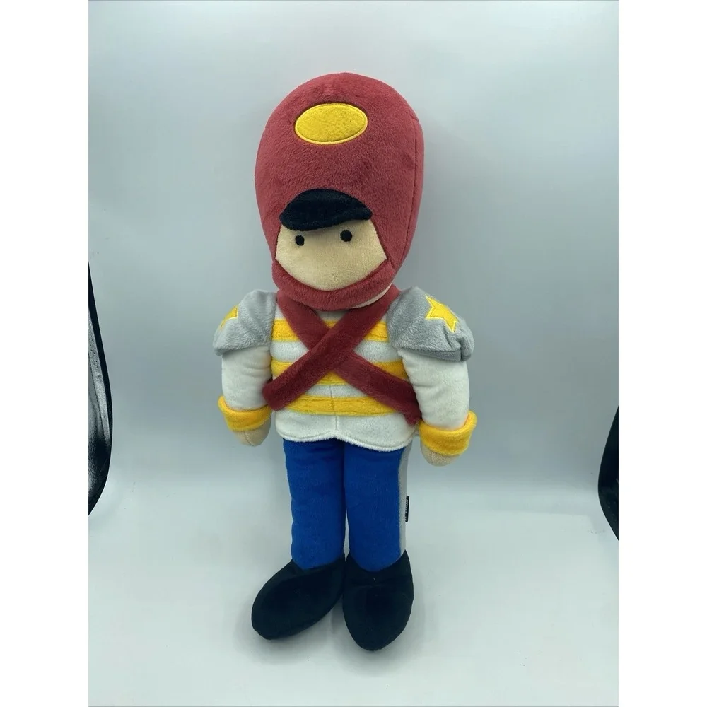Gymboree Toy Soldier Plush Unisex Nutcracker Red White Blue 15